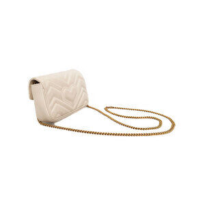Gucci Super GG Shoulder Quilted Marmont Bag Chain Leather